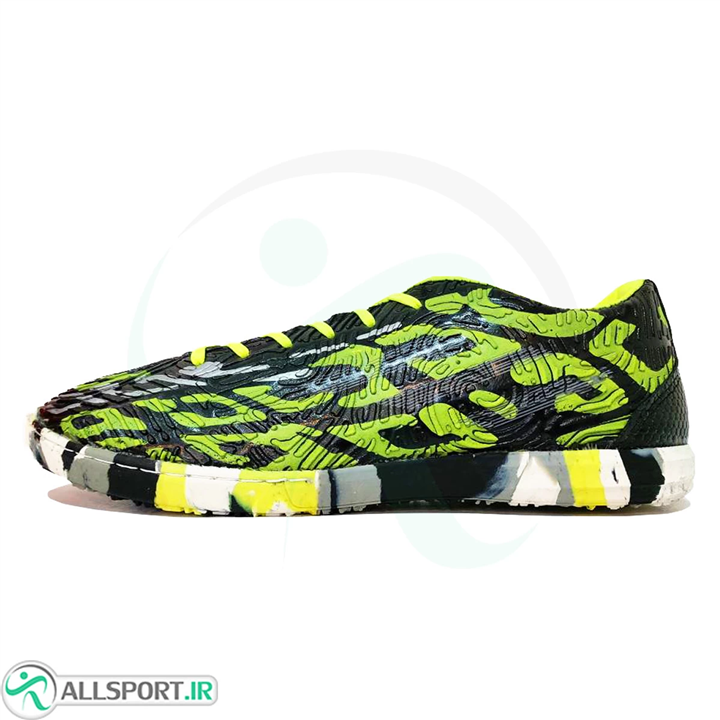 کفش فوتسال آدیداس طرح اصلی Adidas Total IC Black Green